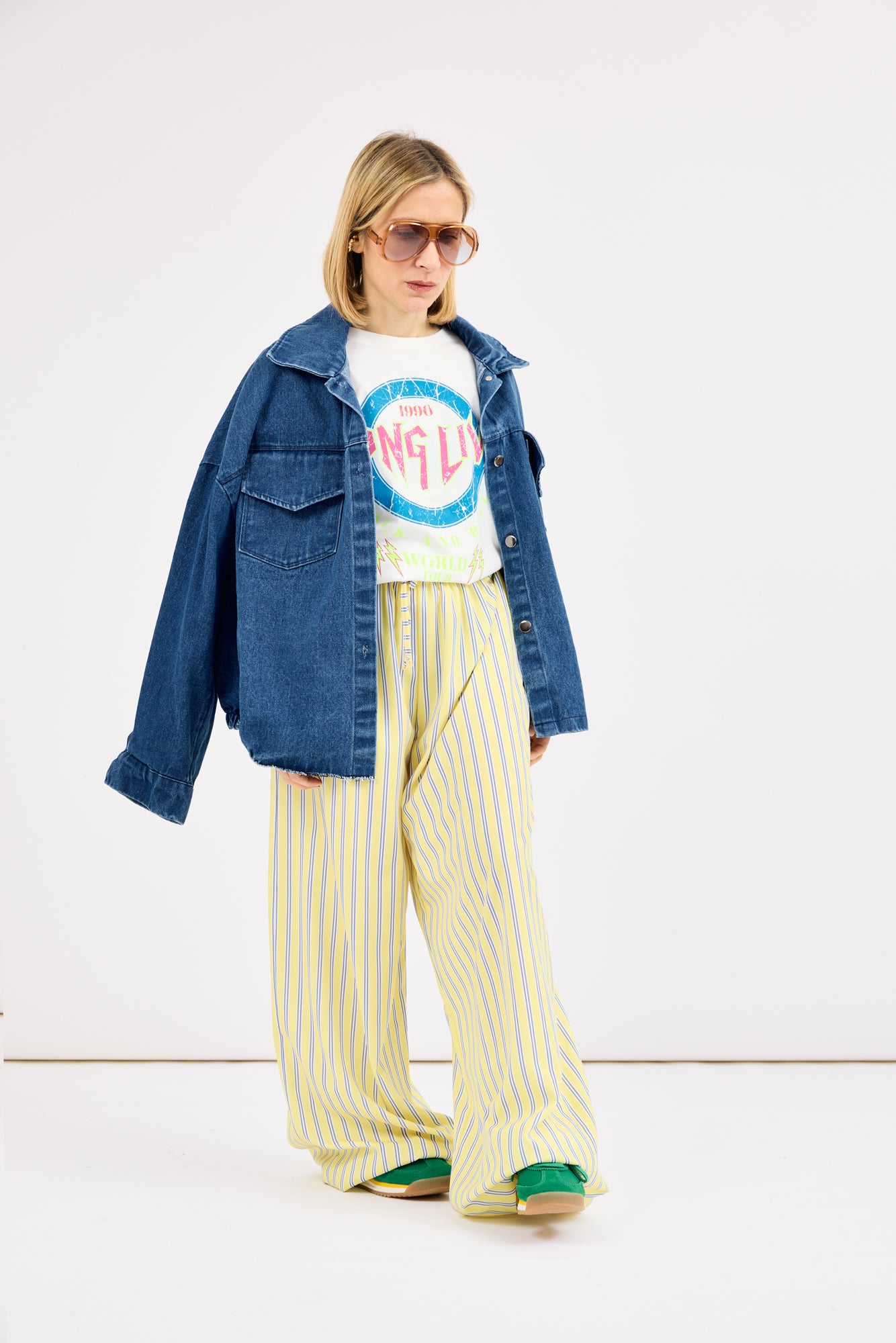 Giubbotto in jeans Lena