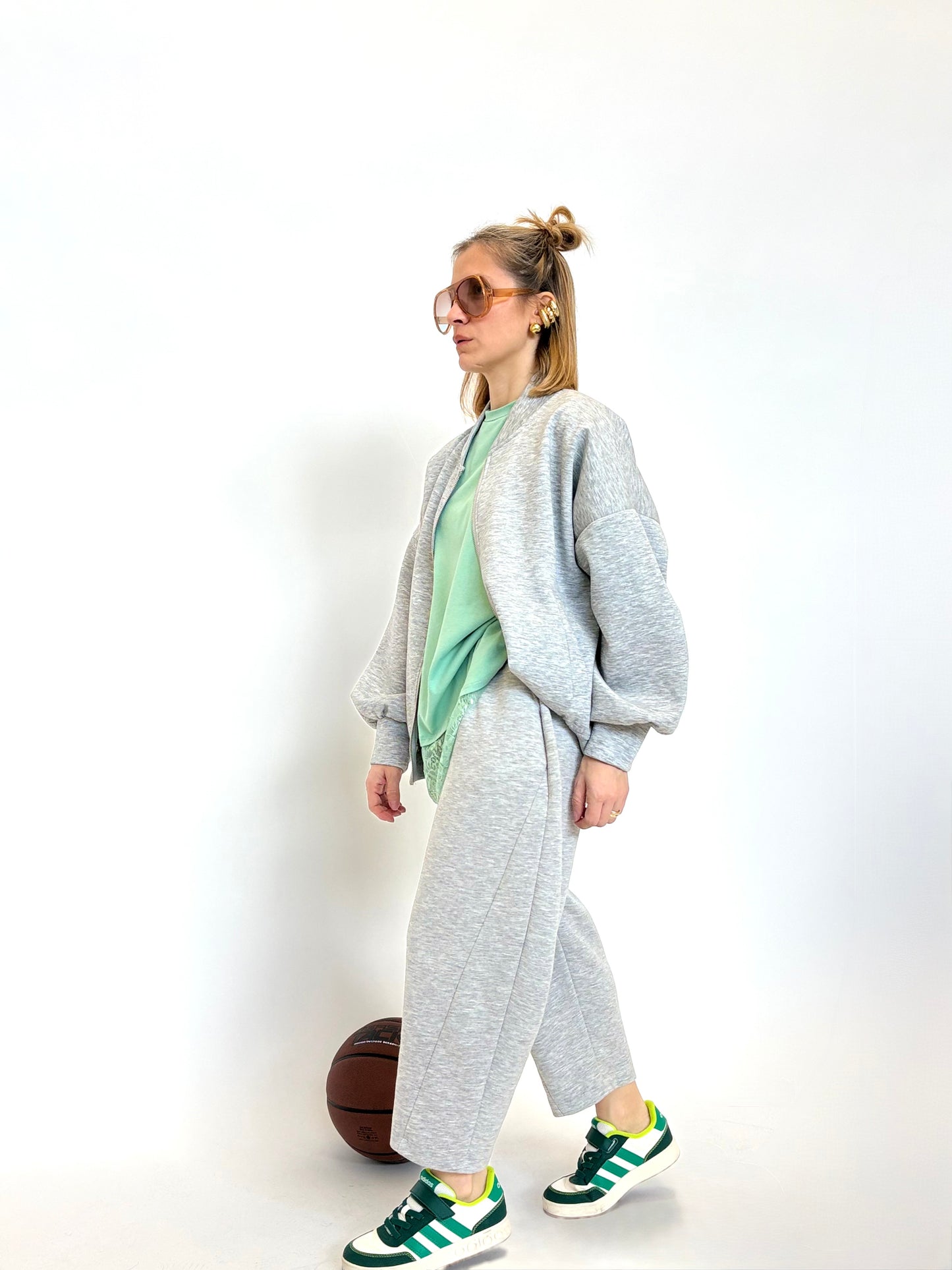 Coordinato Tuta Ele (Pantalone+giacca con zip)