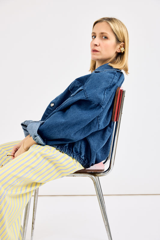 Giubbotto in jeans Lena