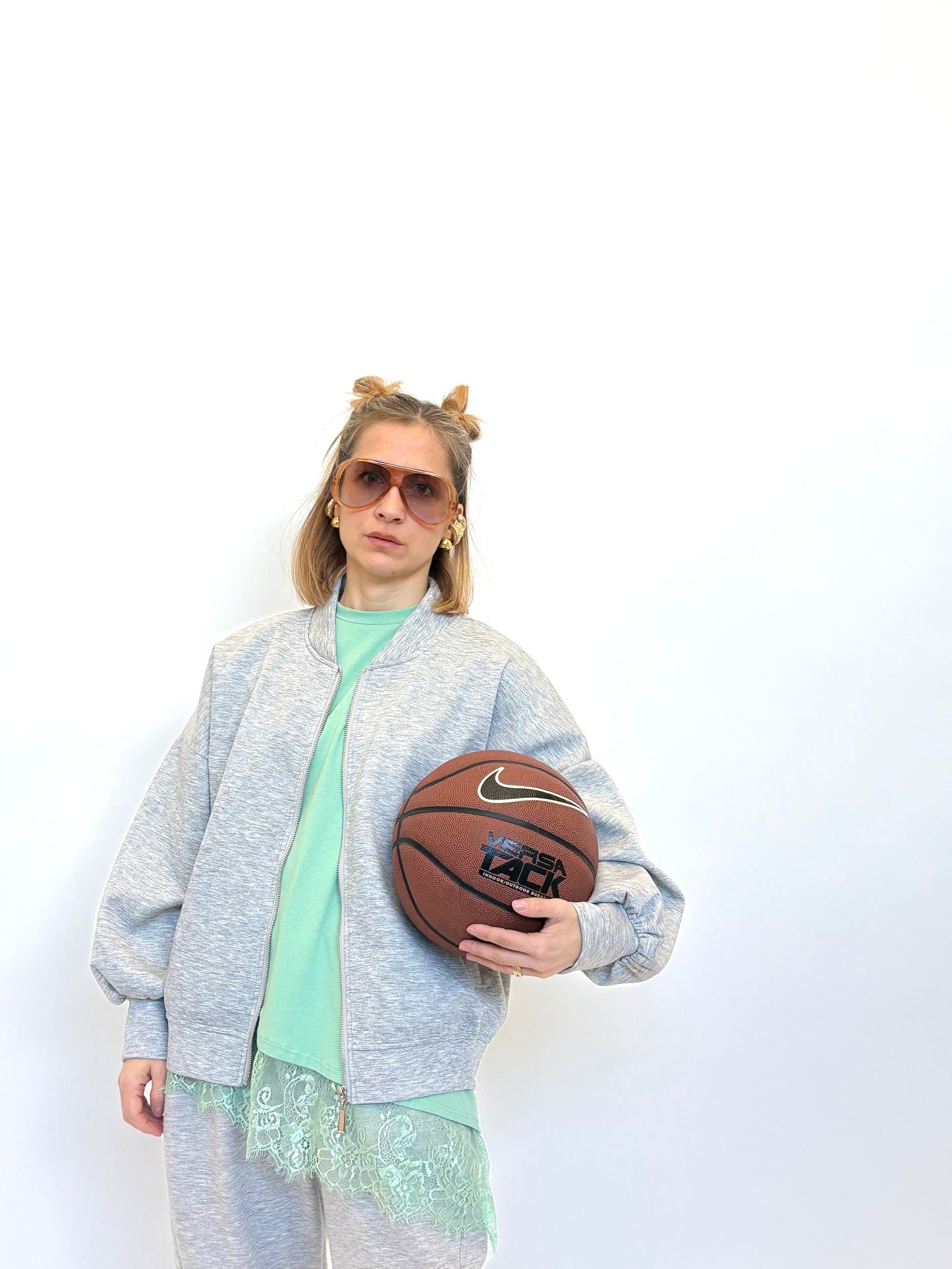 Coordinato Tuta Ele (Pantalone+giacca con zip)