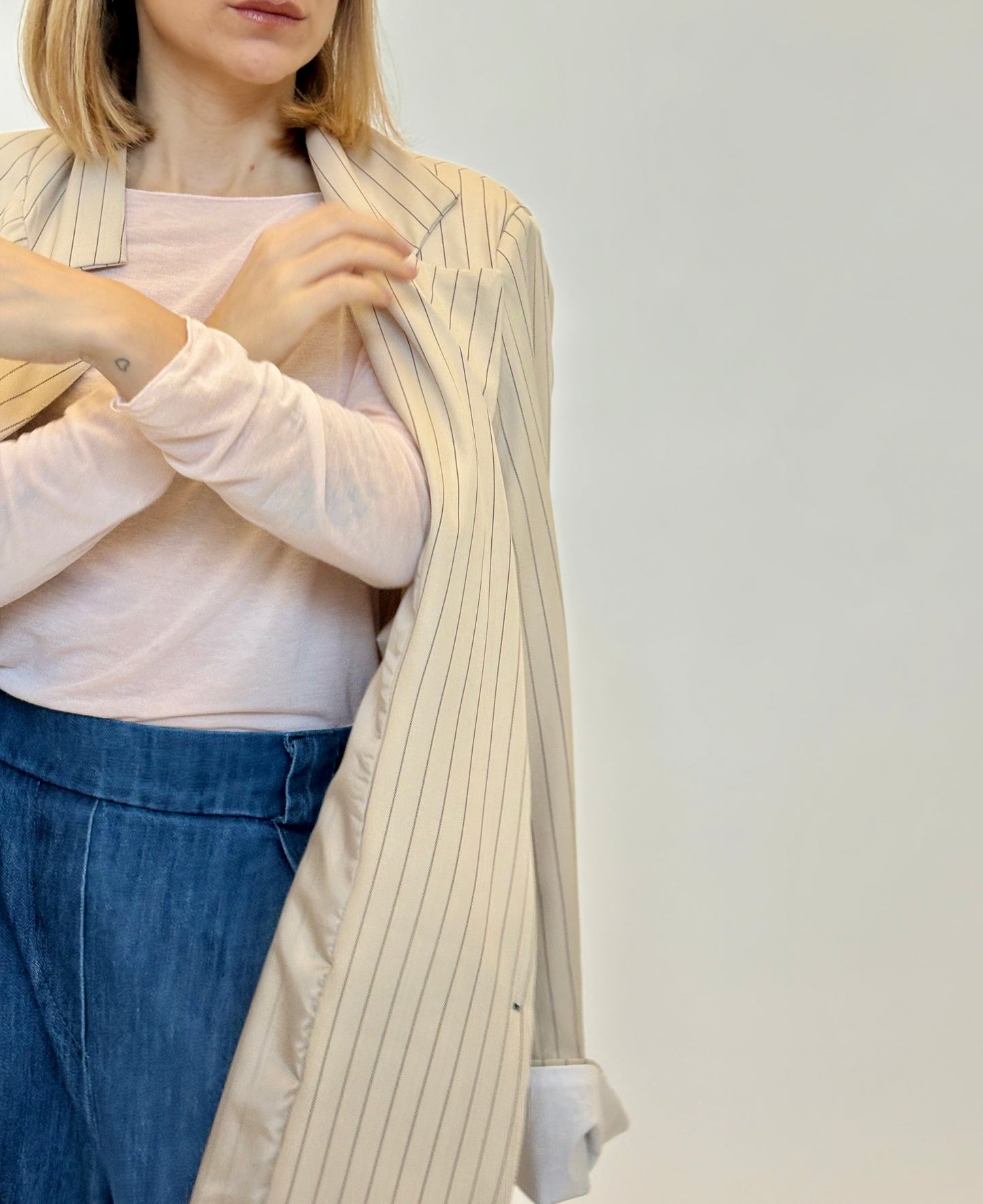 Maglia misto seta Sele